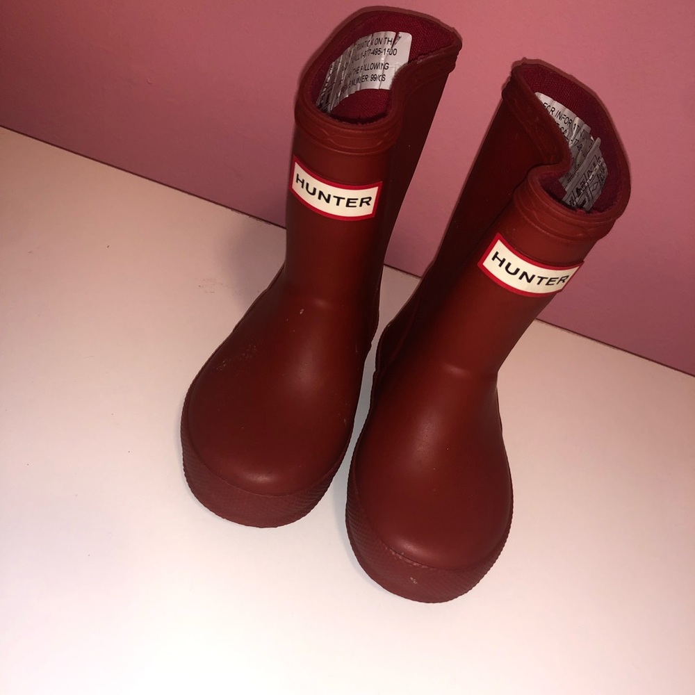 Hunter rain boots